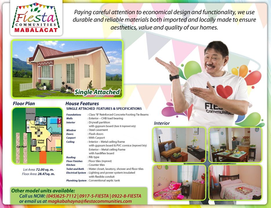 Fiesta Communities Mabalacat - Single Attached