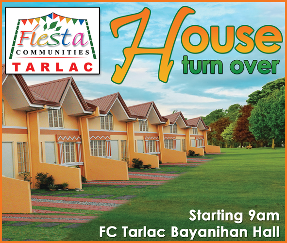 FIESTA Communities Tarlac House Turnover